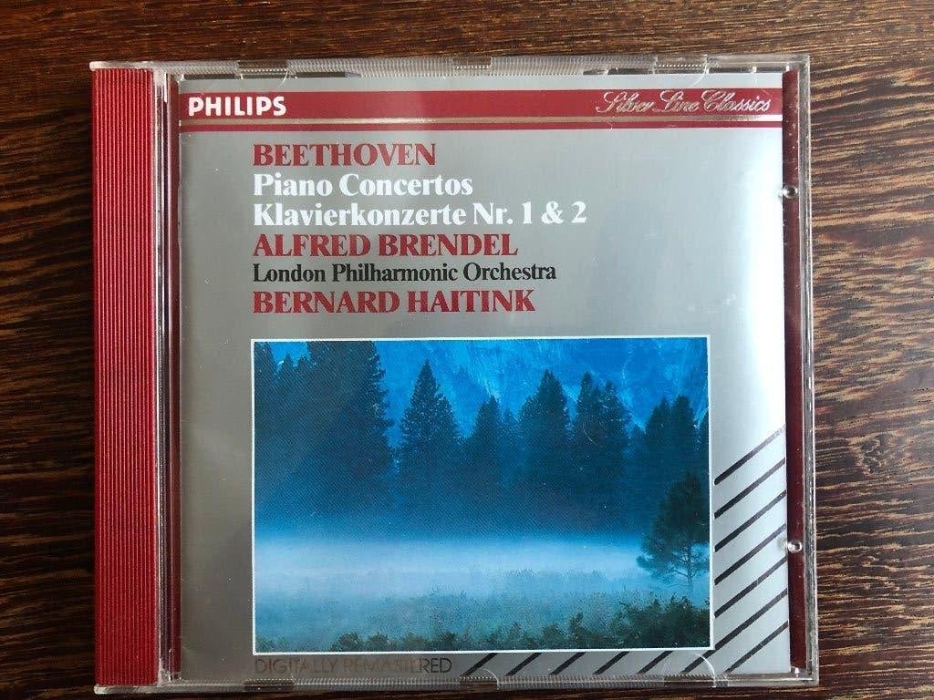 ( Beethoven - Piano Concertos Nr. 1 & 2 / Brendel, Haitink, Cd's en Dvd's, Ophalen of Verzenden, Classicisme, Zo goed als nieuw