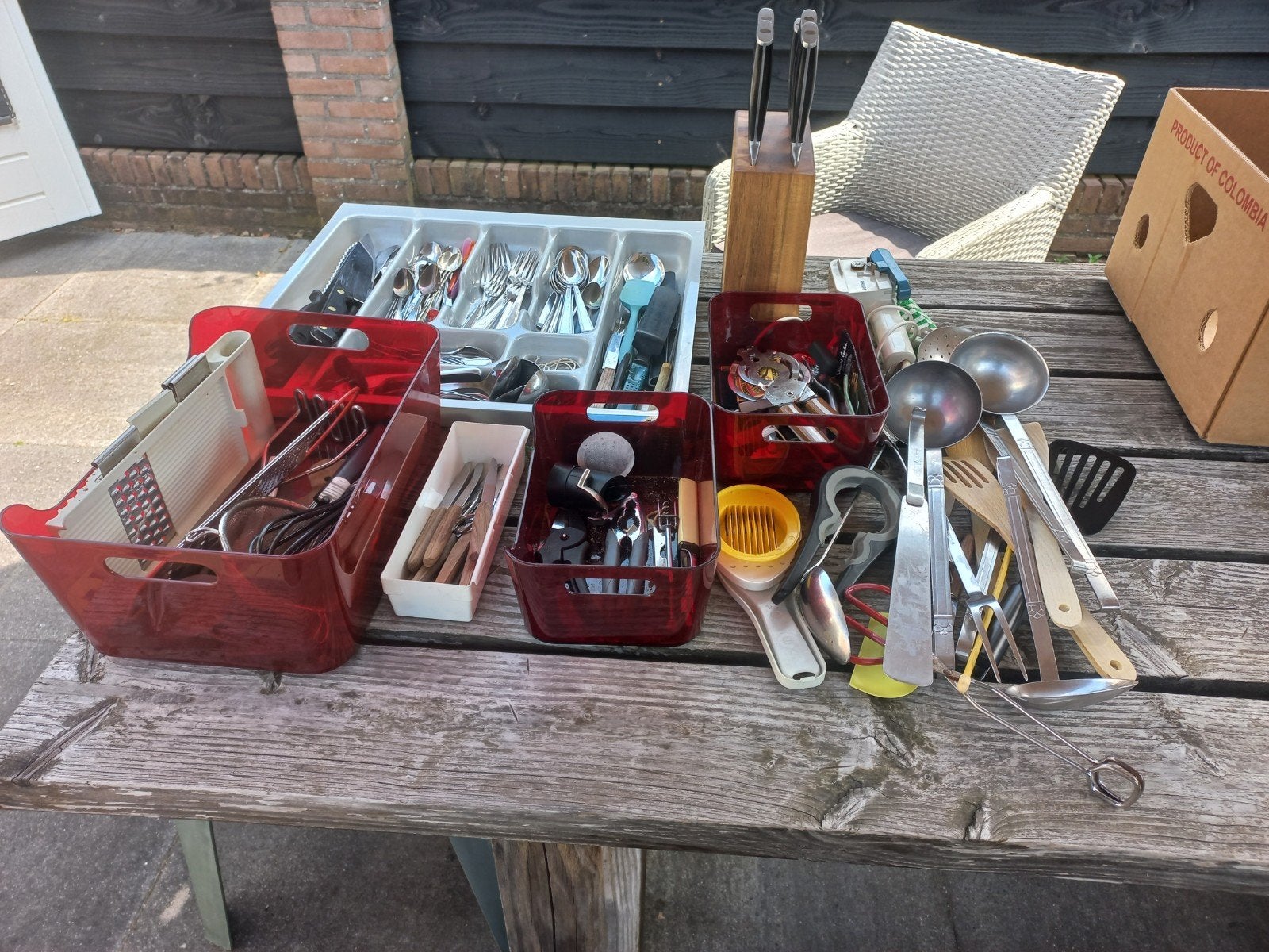 Diversen bestek en keukengerei, Ophalen of Verzenden, Gebruikt, Rvs of Chroom, Los bestek