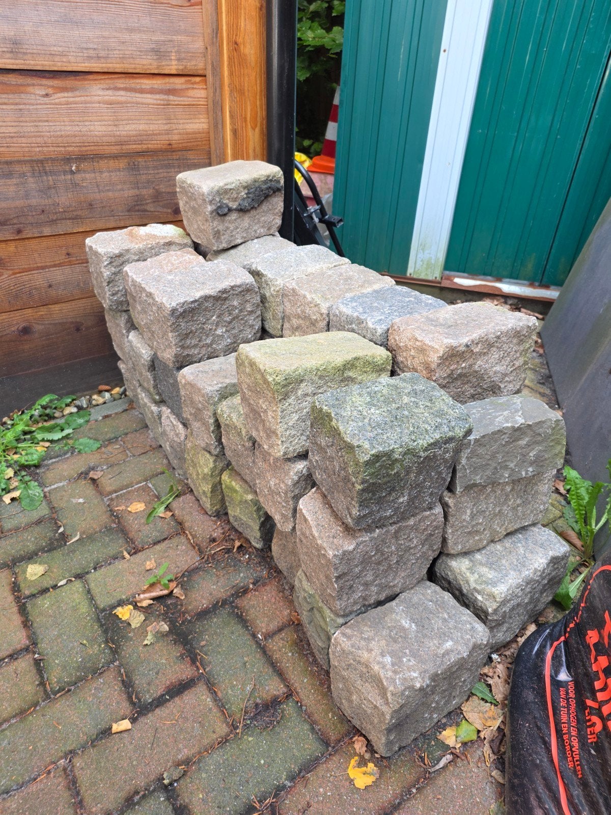 tka kasseien +/- 40 stuks, Ophalen, Natuursteen, Overige typen