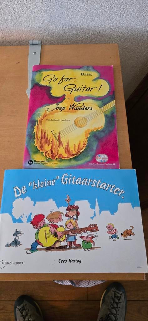 Gitaarles boekjes, Boeken, Ophalen of Verzenden