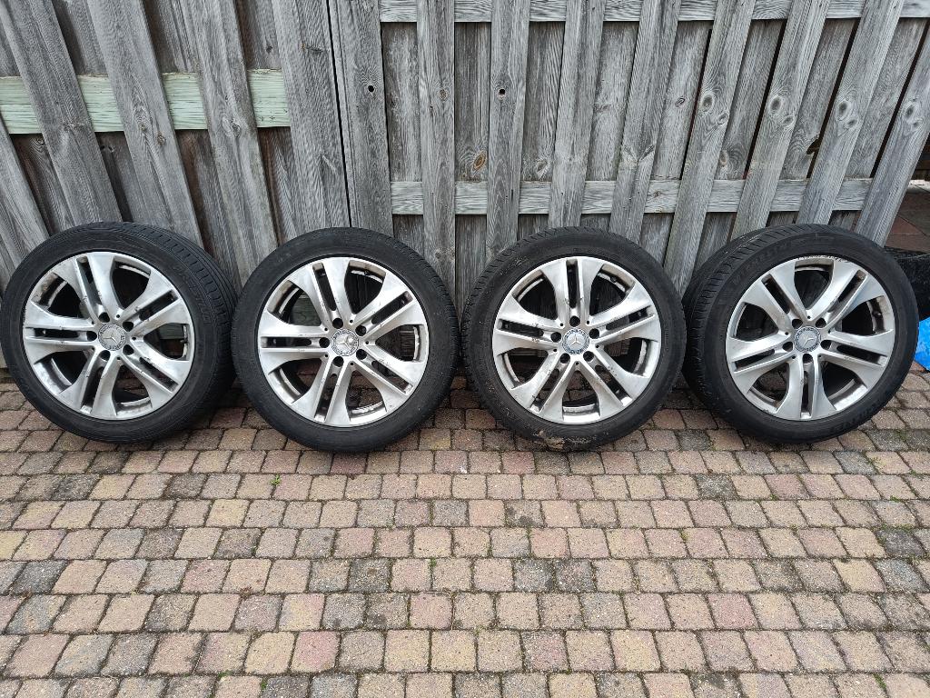 Mercedes velgen 17 inch met banden, Ophalen, Overige automerken