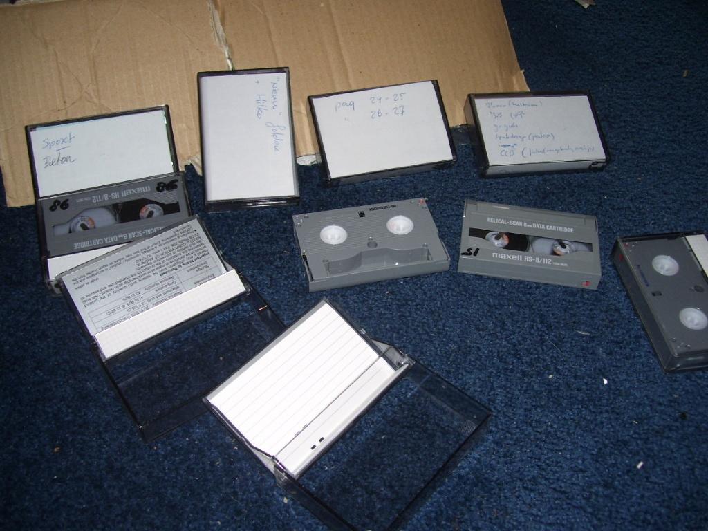 VIDEO BANDJES, Ophalen of Verzenden, Overige soorten, (Video)band