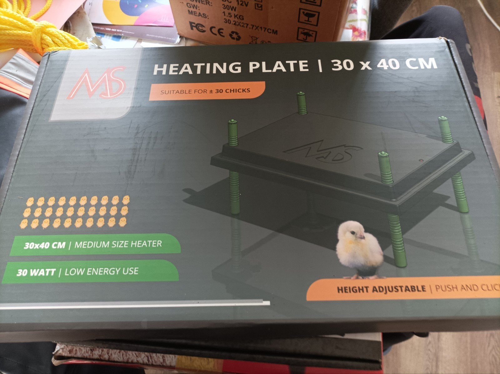 3 broedmachine en warmplaat voor kuikens, Ophalen of Verzenden, Zo goed als nieuw, Broedmachine
