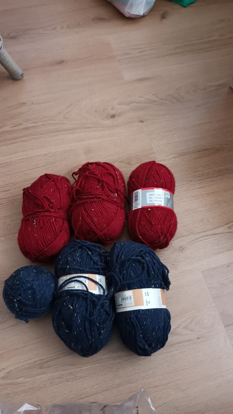 mooi tweed garen, Ophalen, Breien of Haken, Wol of Garen