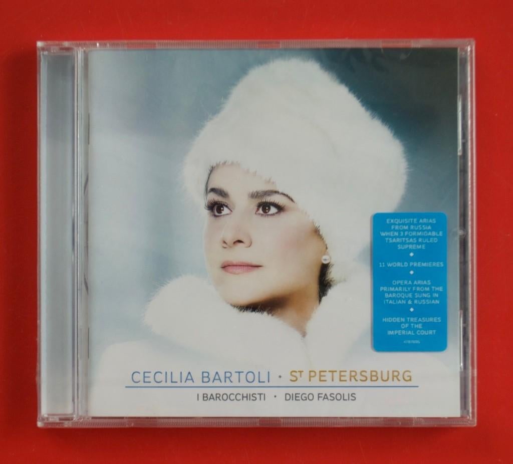 cd Cecilia Bartoli Sint Petersburg uit 2014 het Marriinsky, Ophalen of Verzenden, Classicisme, Zo goed als nieuw, Overige typen