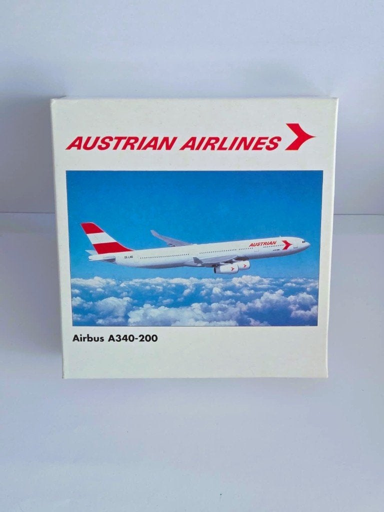 Airbus A340-200 Austrian Airlines., Verzenden, 1:200 of kleiner, Overige merken