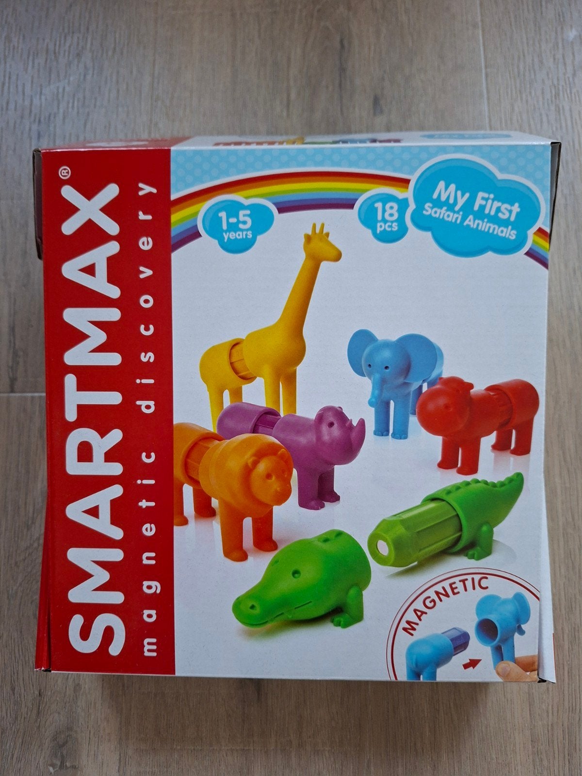 Smartmax My First Safari Animals - Magnetisch Speelgoed, Ophalen of Verzenden, Zo goed als nieuw, Overige typen