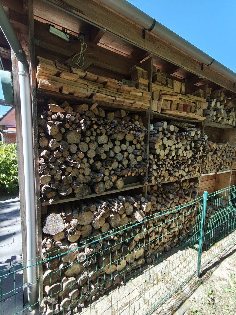 droog haardhout, Minder dan 3 m³, Ophalen, Overige houtsoorten, Stammen