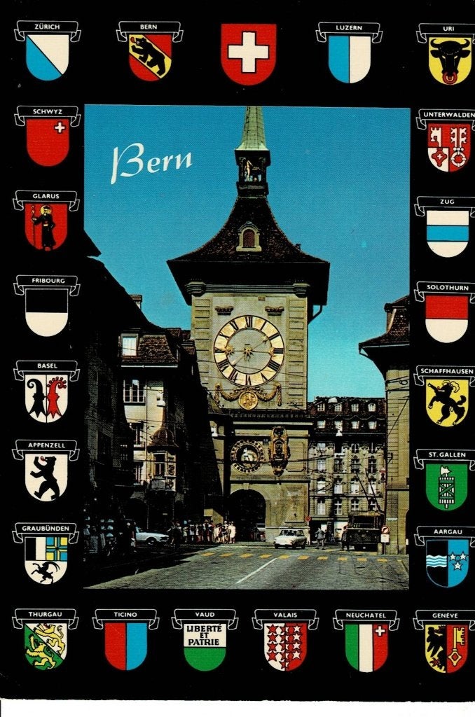 Bern, Verzamelen, Ophalen of Verzenden, Gelopen, Overig Europa