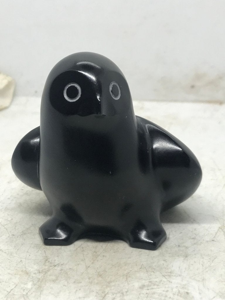 boma art canada inuit eskimo vogel, Gemerkt, Overige herkomsten, Beeld, Zwart
