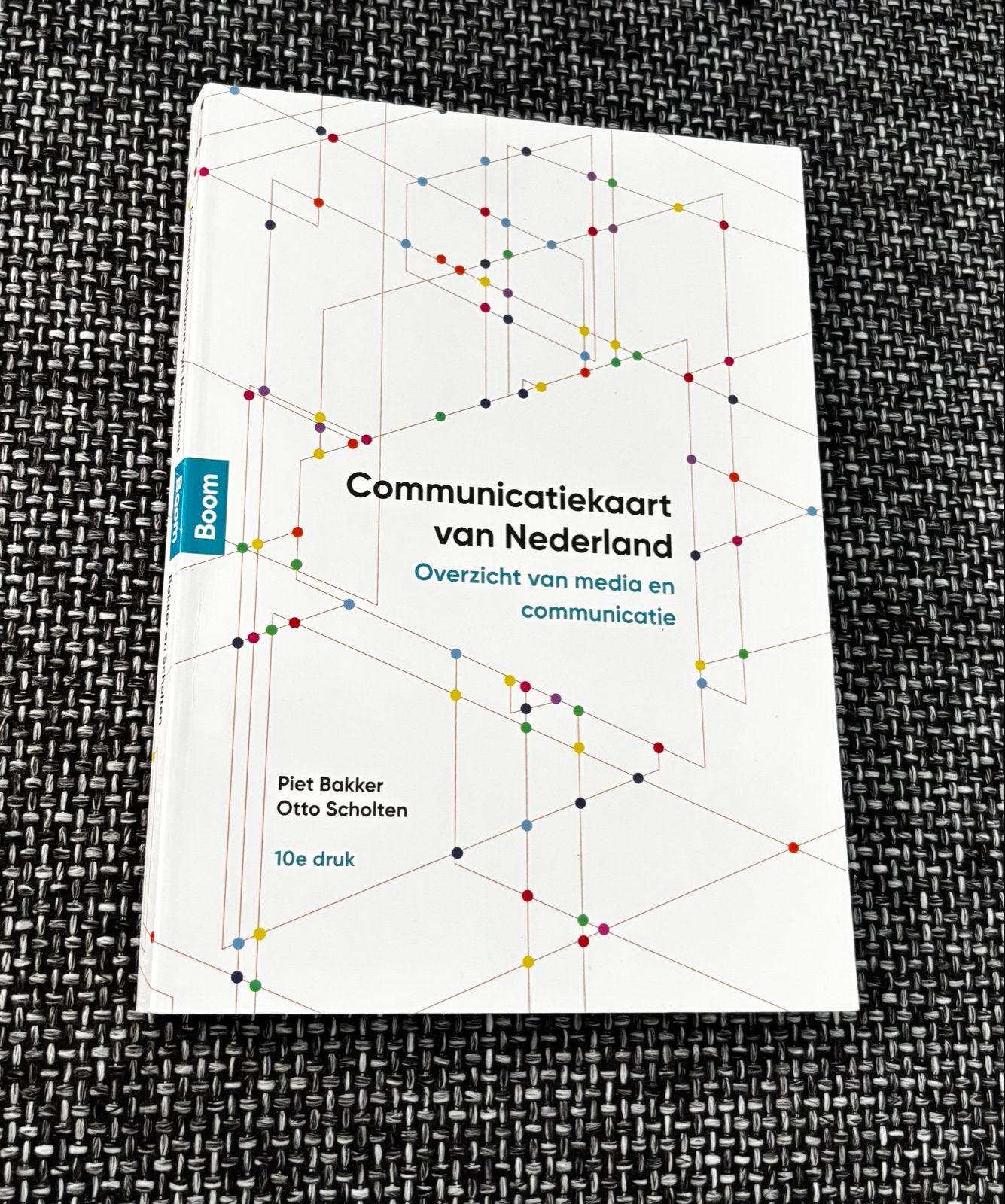 Communicatiekaart van Nederland - 10e druk, Ophalen of Verzenden, Alpha, Zo goed als nieuw, HBO
