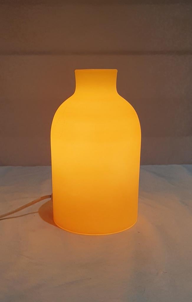 Vintage frans design lamp geel
ScE Blanca, Huis en Inrichting, Ophalen, Vintage retro, Minder dan 50 cm, Glas