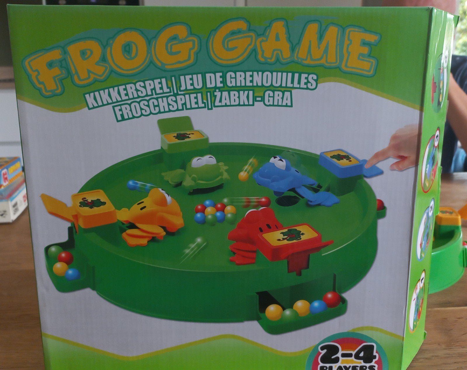 Frog Game Kikker Spel - Leuk voor Kinderen, Drie of vier spelers, Ophalen of Verzenden, Zo goed als nieuw