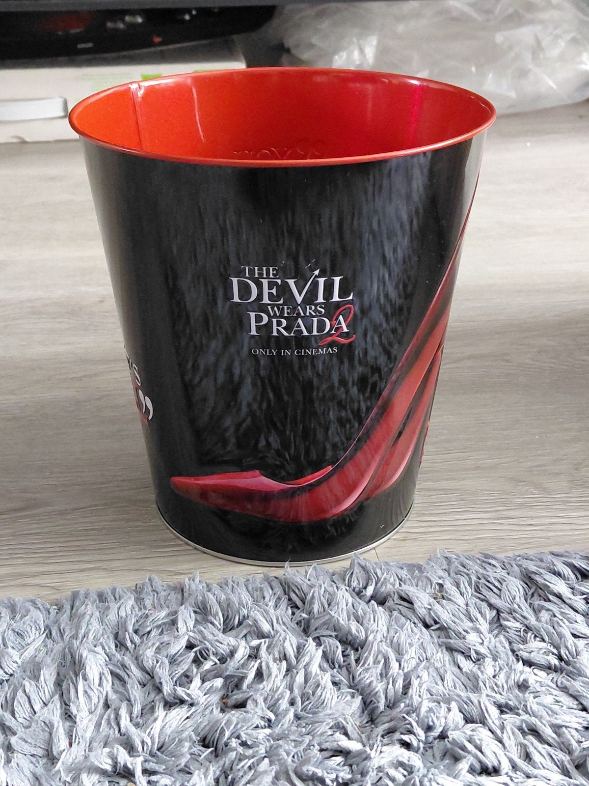 The Devil Wears Prada popcornemmer, Ophalen of Verzenden, Gebruikt, Film, Gebruiksvoorwerp