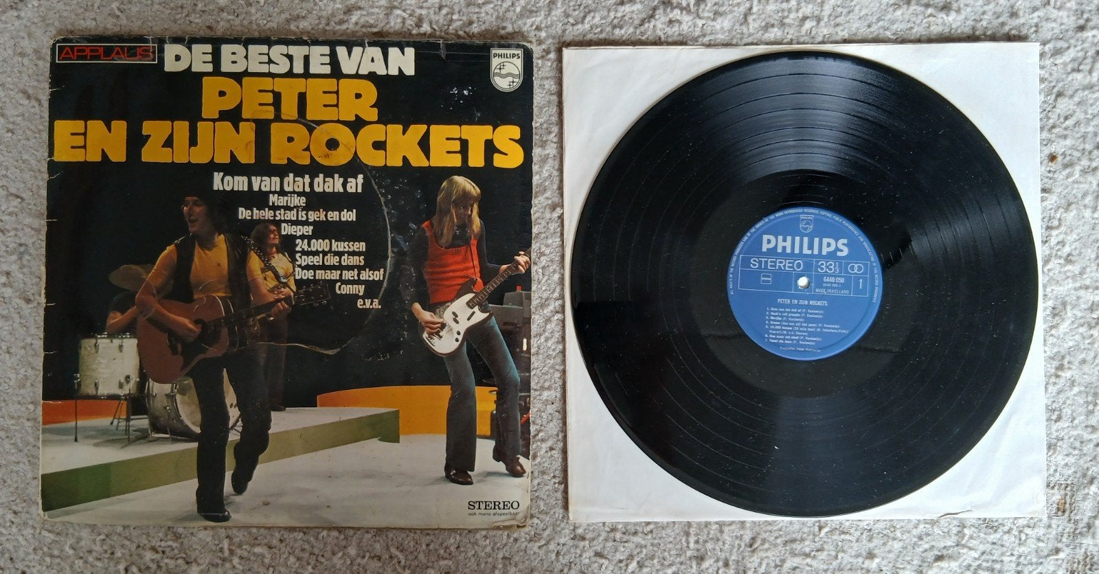 Peter En Zijn Rockets - De Beste Van - Vinyl LP, Verzenden, Gebruikt, 12 inch, Levenslied of Smartlap