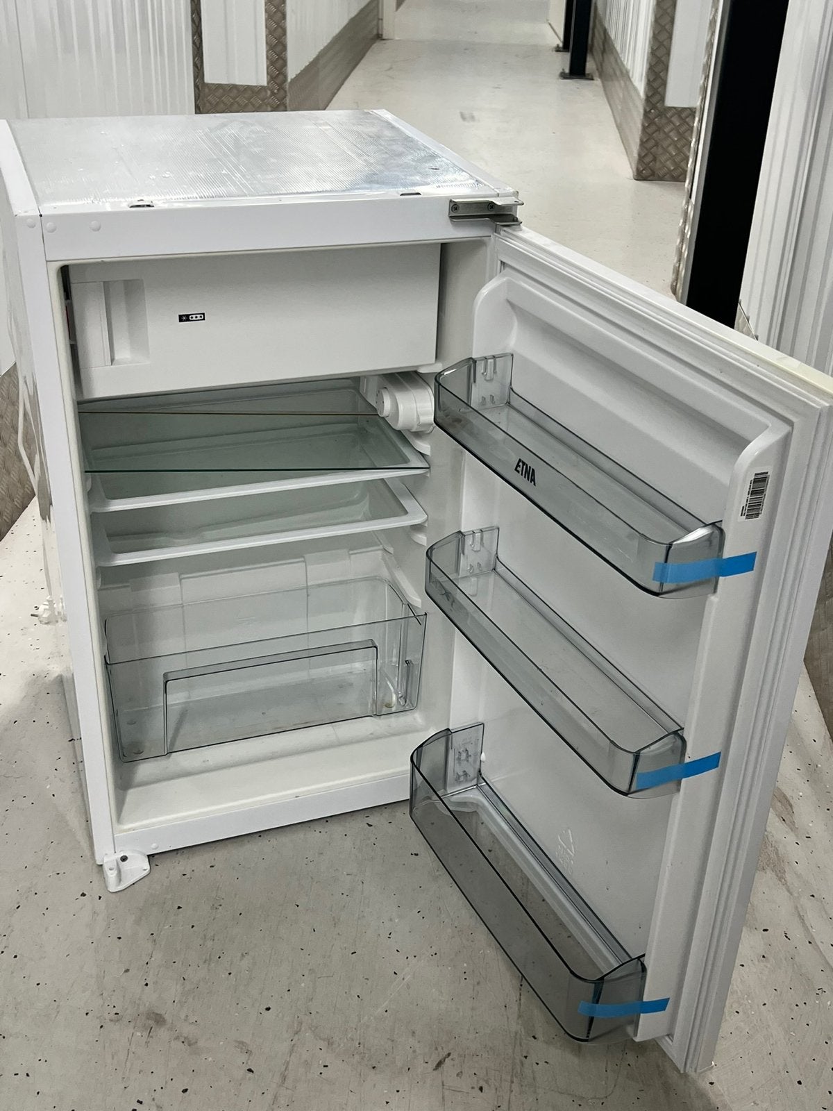 Etna KVS4088 inbouw koelkast 88 cm met vriesvak, 100 tot 150 liter, Nieuw, 45 tot 60 cm, Met vriesvak