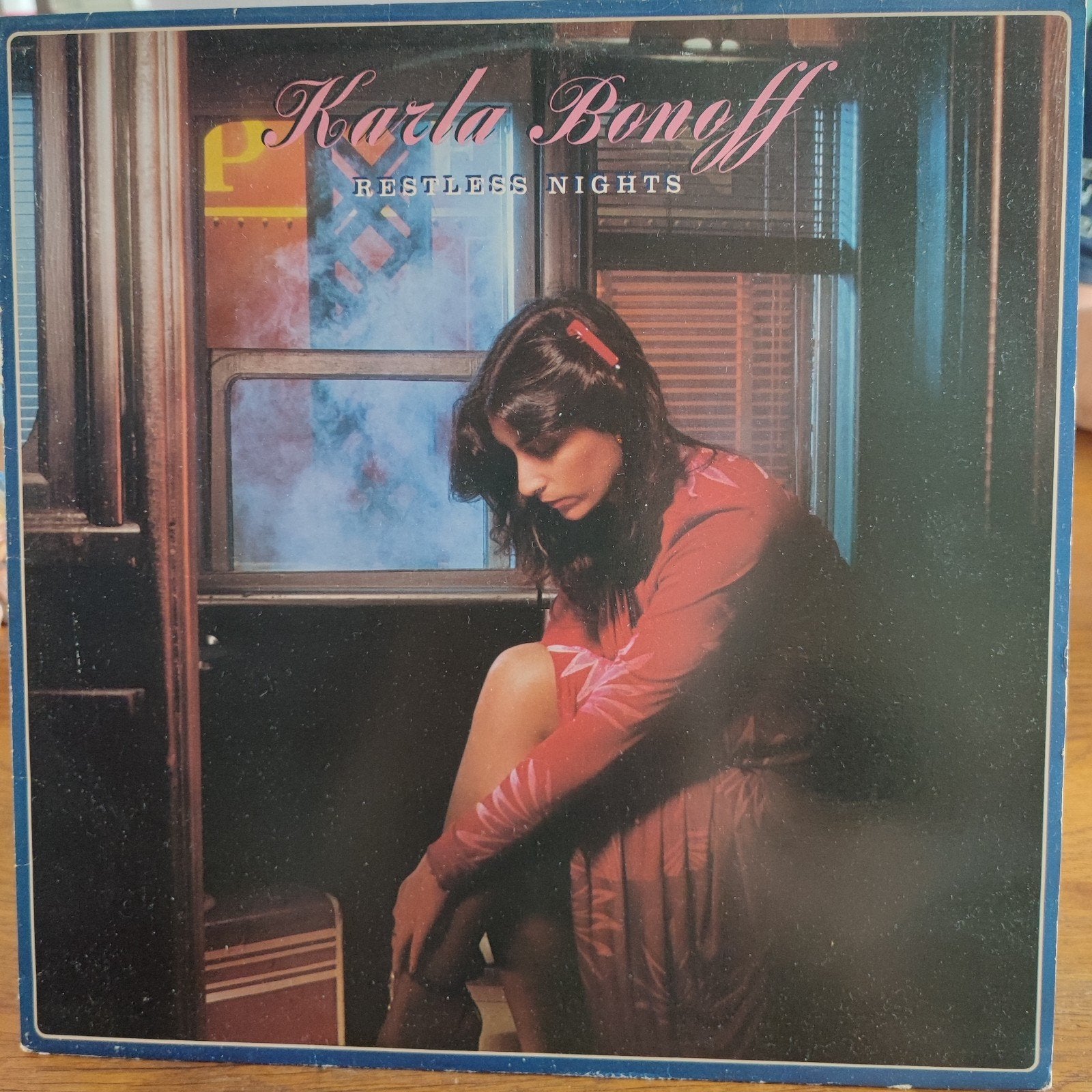 Karla Bonoff - Restless Nights LP (1979), Ophalen of Verzenden, 1970 - 1979, Gebruikt, 12 inch