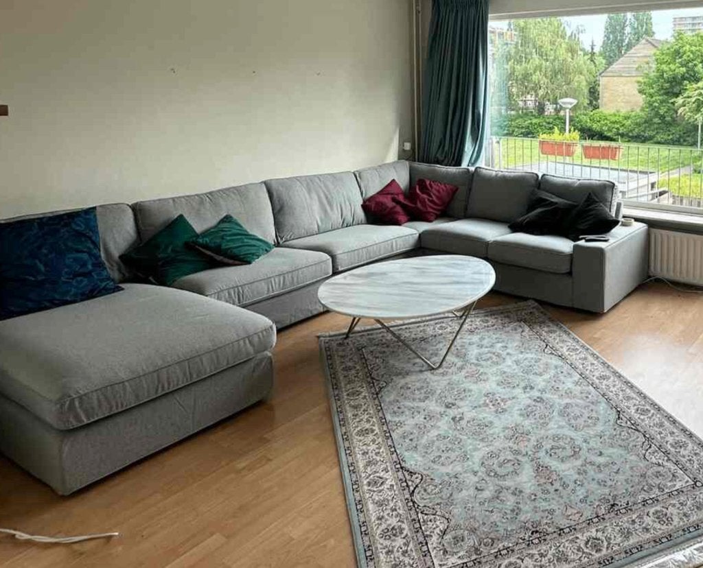 Ikea Kivik Corner sofa, 6-seat w chaise longue, Grey, Huis en Inrichting, Banken | Bankstellen, Ophalen, 250 tot 300 cm, Overige maten