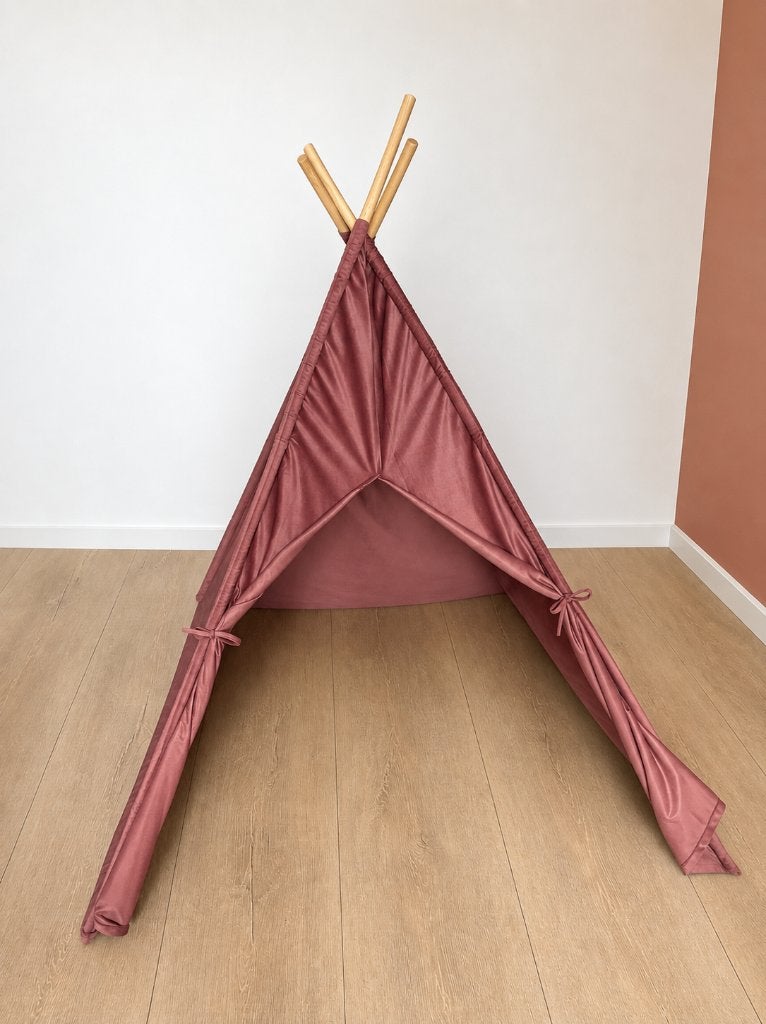 Roze kinder tipi tent, Ophalen, Zo goed als nieuw