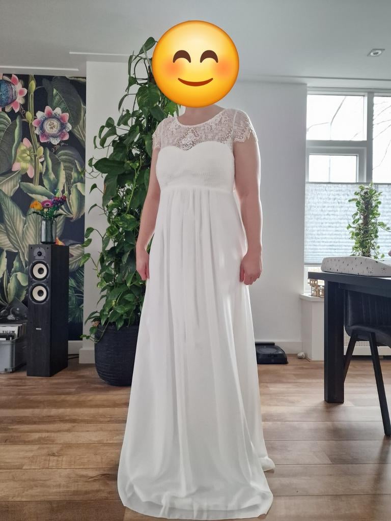 Trouwjurk zwangerschapsbruidsjurk 40 42 44, Kleding | Dames, Trouwkleding en Trouwaccessoires, Ophalen of Verzenden, Nieuw, Trouwjurk
