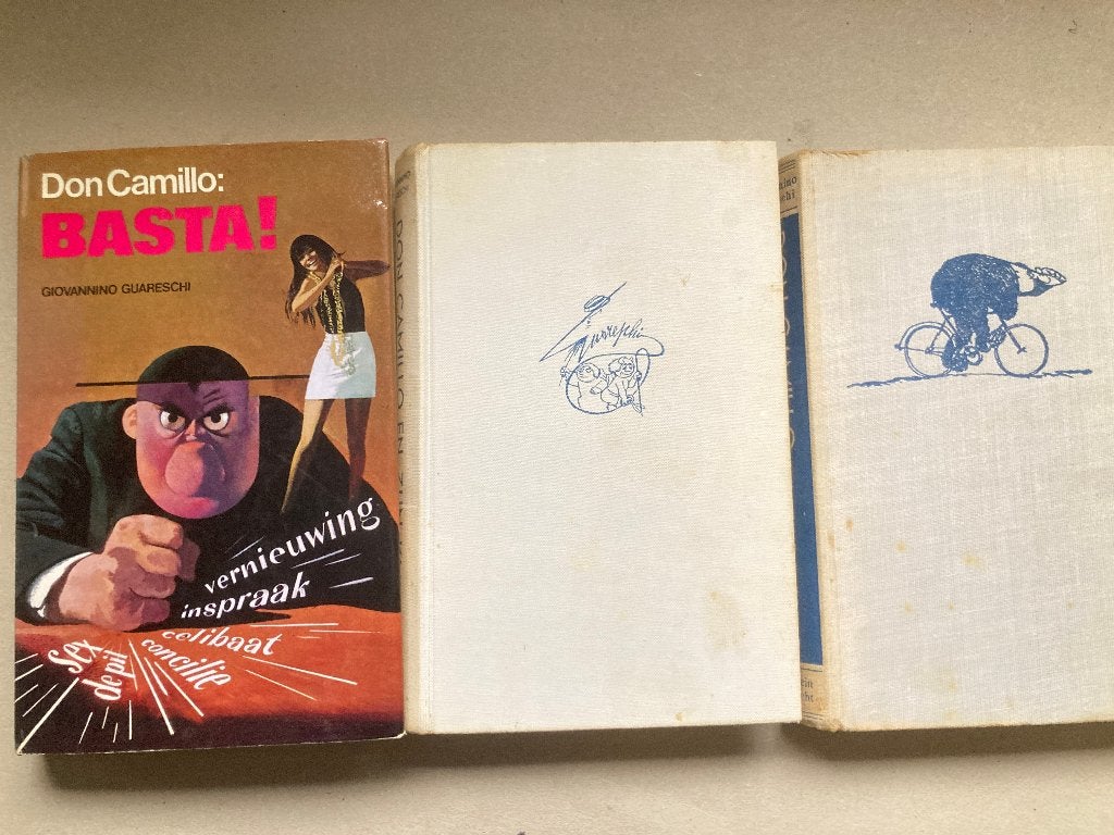 T.K. nog 4 boeken van Don Camillo Zie actuele lijst, Ophalen of Verzenden, Gelezen, Don Camillio