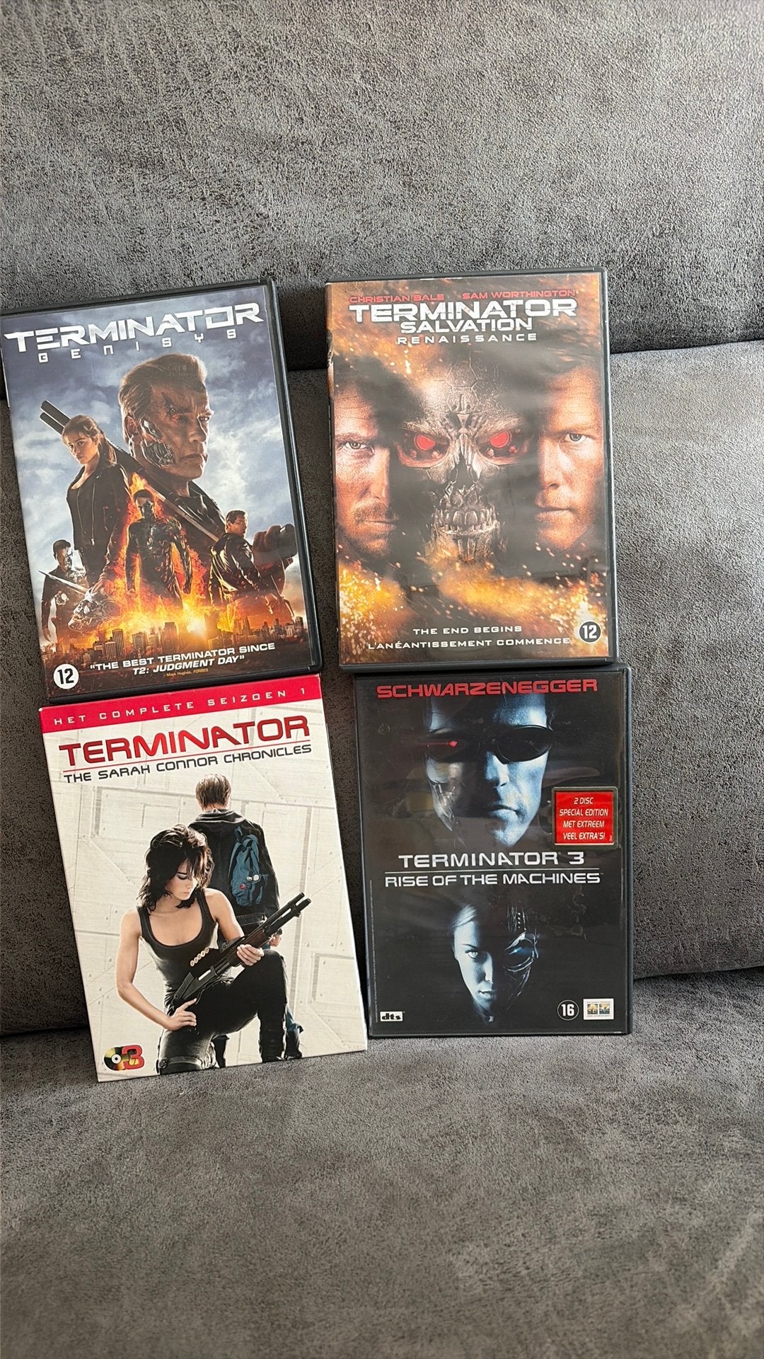 Dvd Terminater, Cd's en Dvd's, Ophalen, Zo goed als nieuw