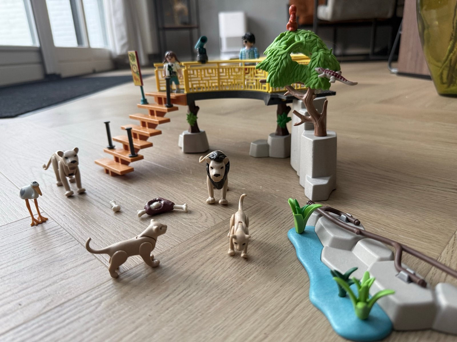 Playmobil Family Fun Leeuwenruimte 71192, Ophalen of Verzenden, Zo goed als nieuw