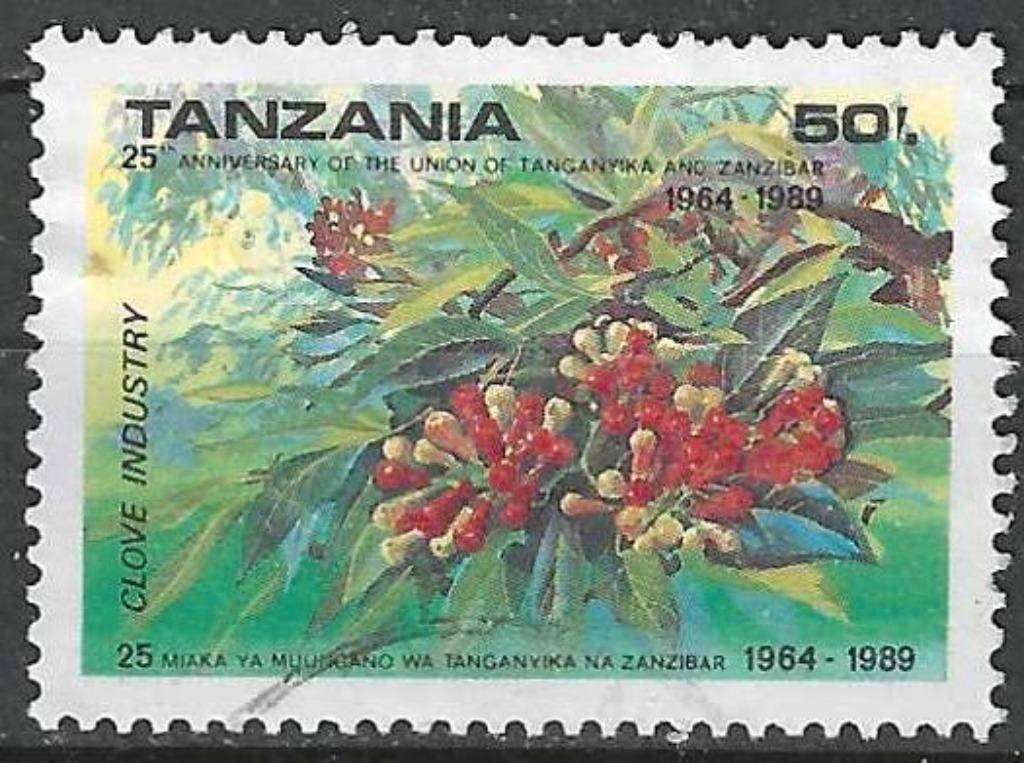 Tanzania 1990 - Yvert 555C - Tanganyka en Zanzibar (ST), Verzenden, Tanzania, Gestempeld