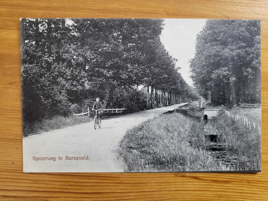 ansicht Barneveld Spoorweg rijwiel fiets, Ophalen, Voor 1920, Gelderland