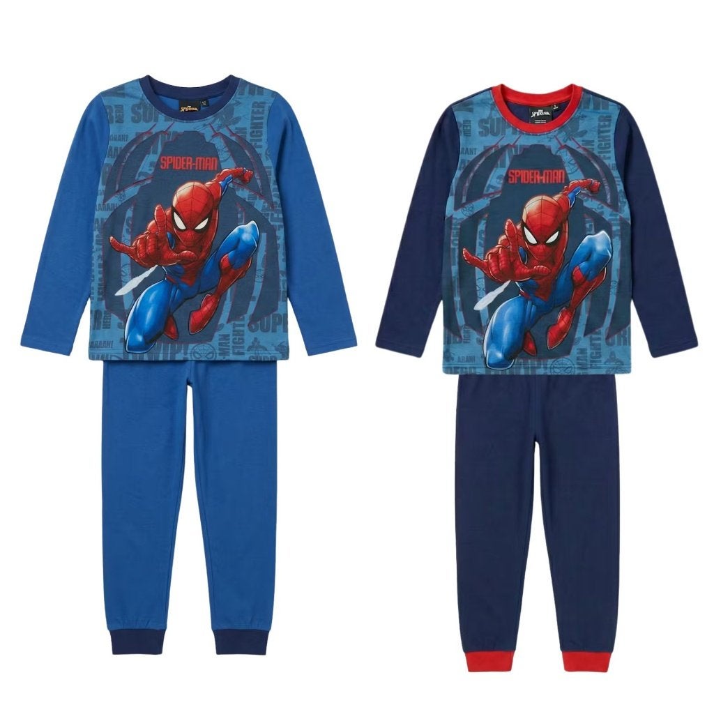 Spiderman Pyjama - Maat 98 -104 - 110 - 116 - 128 - Katoen, Kinderen en Baby's, Nacht- of Onderkleding, Nieuw, Ophalen of Verzenden