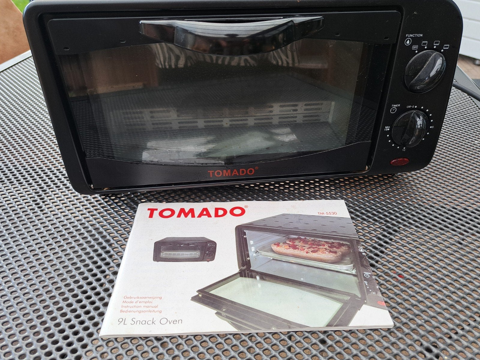 Tomado 9L Snack Oven - Compacte en handige mini-oven, Ophalen, Minder dan 45 cm, Overige merken, Minder dan 45 cm