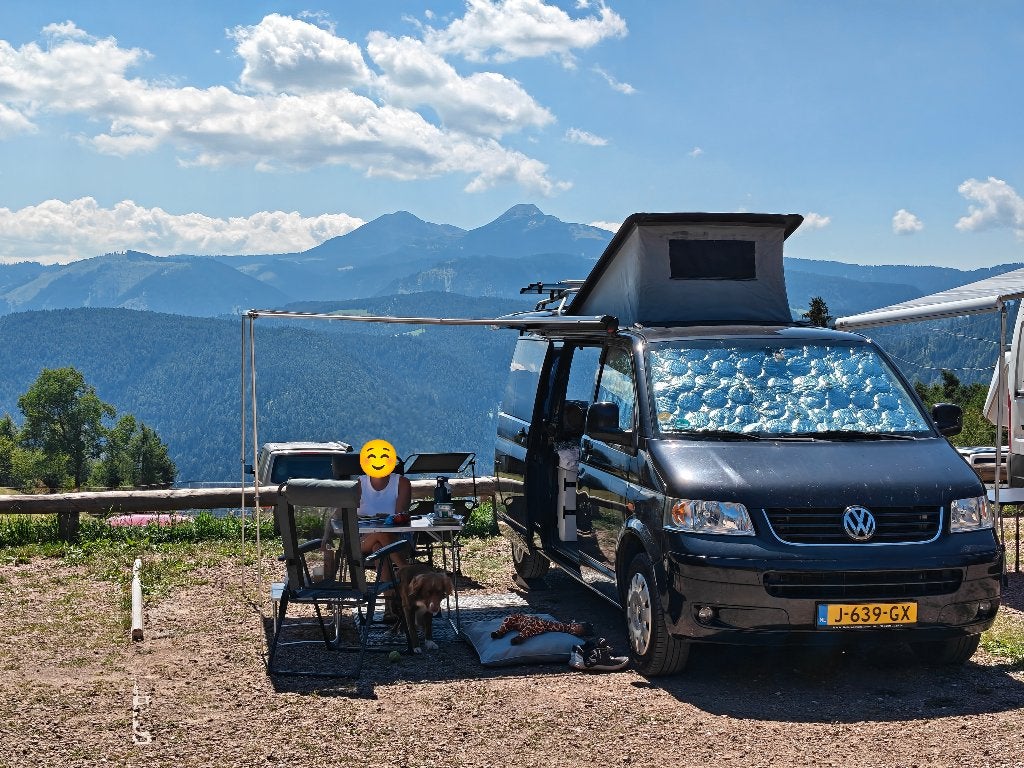 VW T5 Buscamper L2H1 (2006) – Off-grid | 2.5 TDI | APK 2027, Chemisch toilet, Buscamper of Camperbus, Volkswagen, Tot en met 2