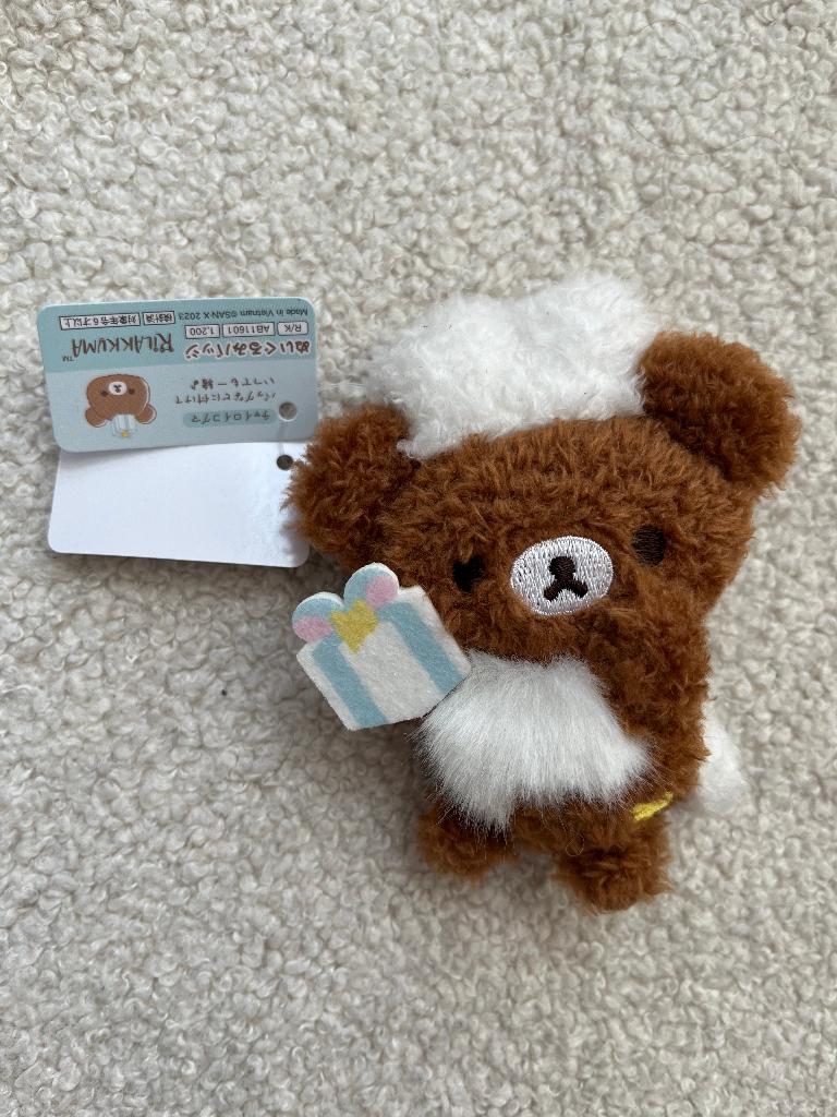 Japan San-X Rilakkuma Koguma bunny tenori knuffel plush, Overige merken, Overige karakters, Overige typen, Nieuw