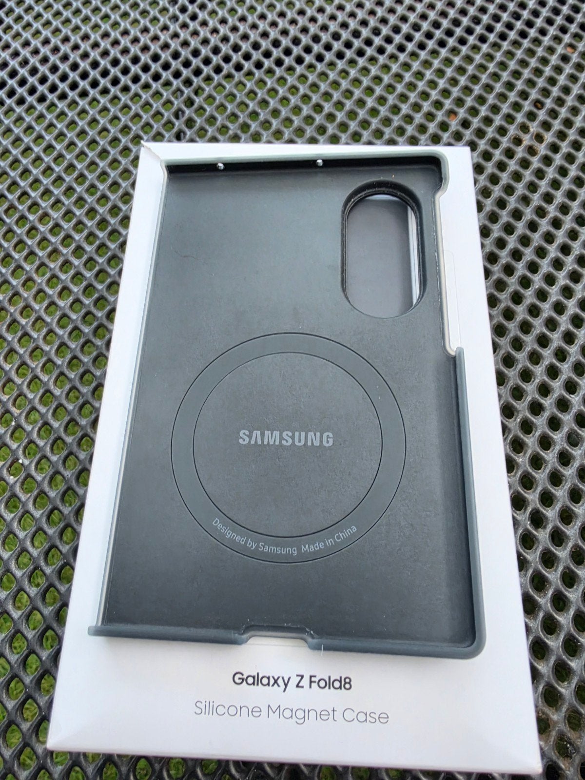 Samsung Galaxy Z Fold 8 Silicone Magnet Case., Ophalen of Verzenden, Nieuw, Overige modellen, Hoesje of Tasje