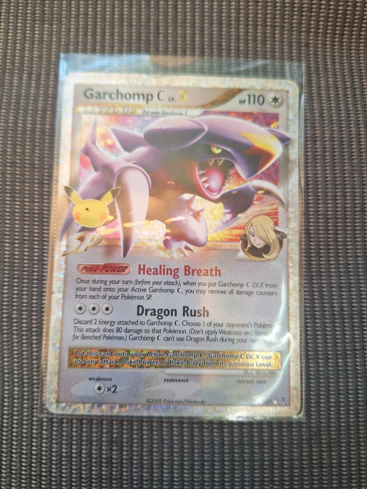 Garchomp Celebrations Pokémon kaart - Lichte schade, Ophalen, Gebruikt, Losse kaart, Foil