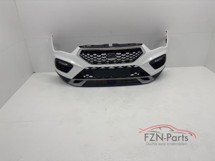 Seat Ateca 575 Facelift Voorbumper LF9E Mistlampen LED, Ophalen of Verzenden, Gebruikt, Voor, Bumper