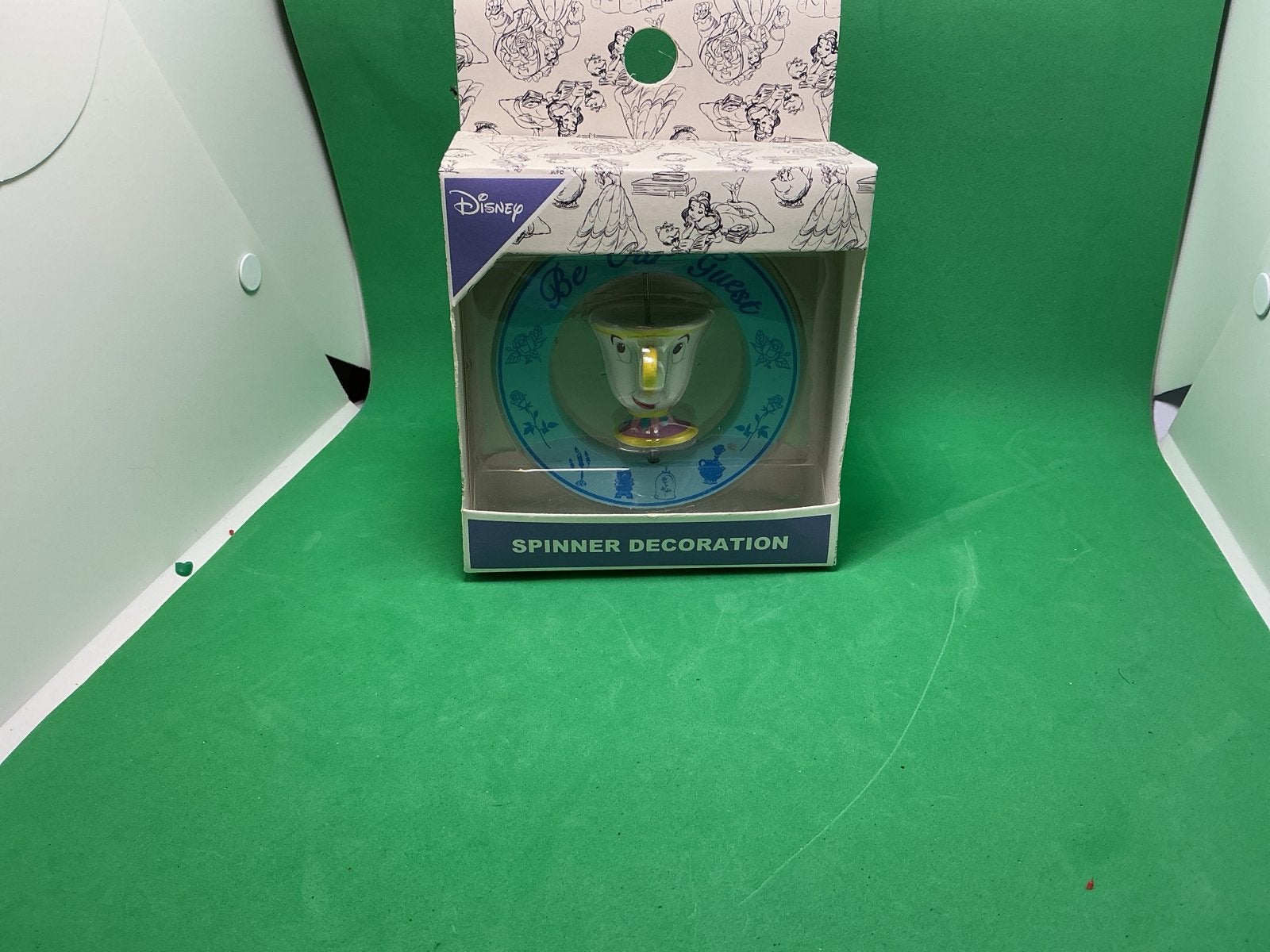 Disney Belle en het Beest Chip Spinner Decoratie, Ophalen of Verzenden, Assepoester of Belle, Nieuw, Overige typen