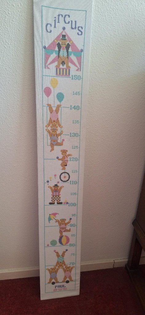 groeimeter, Overige merken, Handgemaakt, Ophalen of Verzenden, Zo goed als nieuw