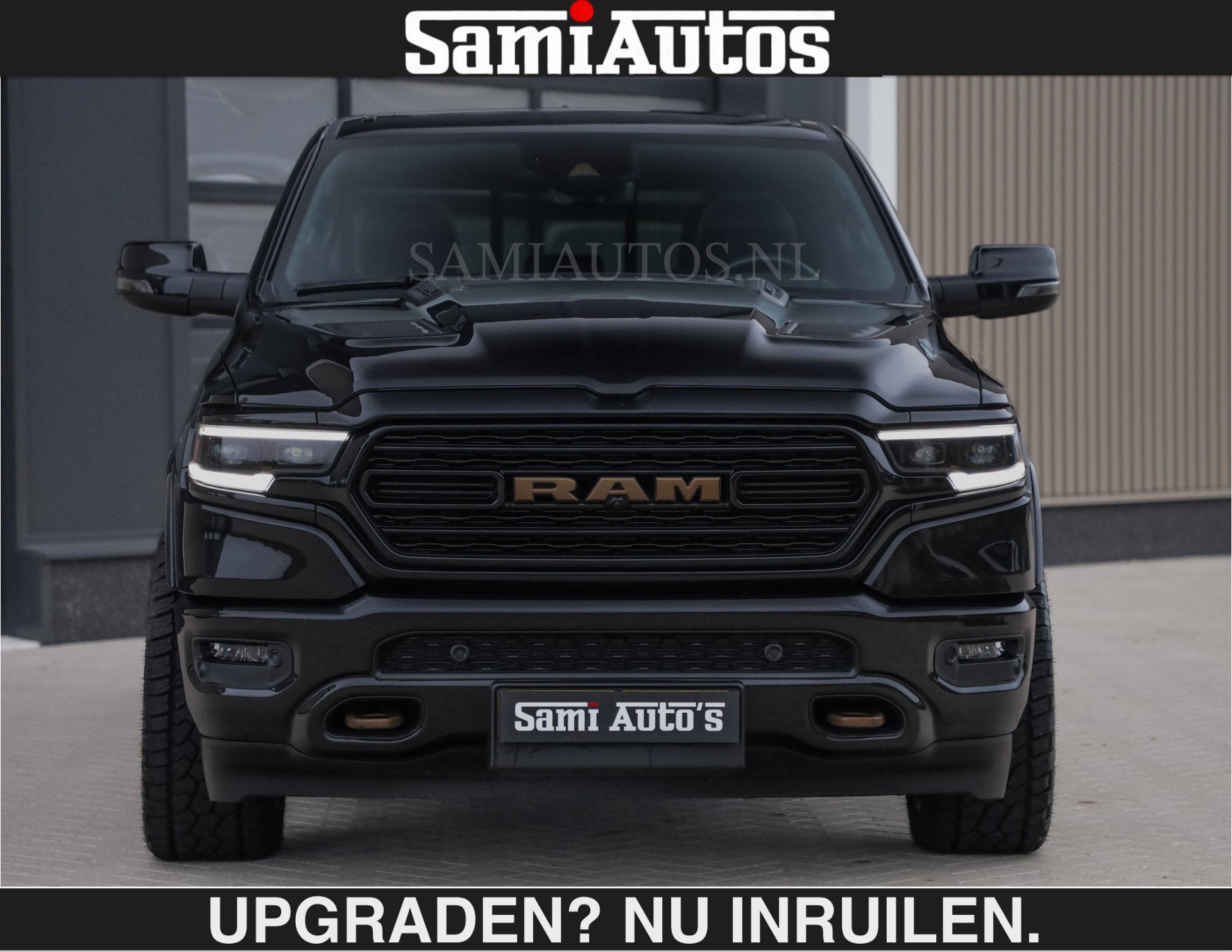 Dodge Ram BLACK ON BLACK LIMITED | 5.7 V8 402 PK | 74950,- |, Auto's, Dealer onderhouden, Gebruikt, 5654 cc, Met garantie (alle)