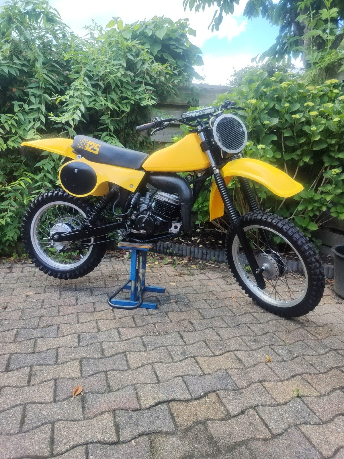 RUILEN Yamaha yz125 1974 of  Suzuki rm125 1979 tegen Honda, Ophalen, Gebruikt