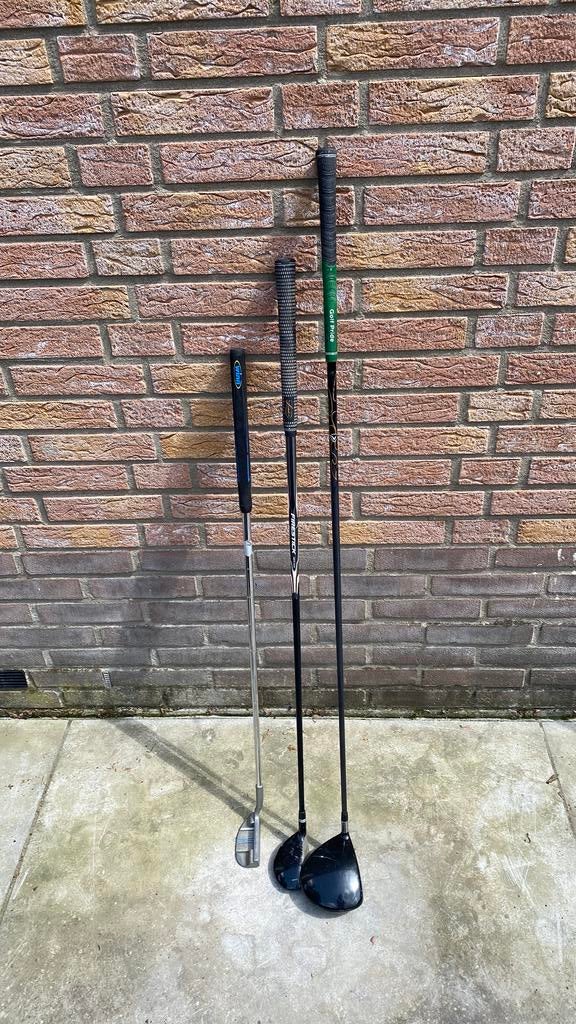 Callaway Driver, wilson hybride en ben sayers putter, Sport en Fitness, Golf, Ophalen of Verzenden, Gebruikt, Club, Callaway