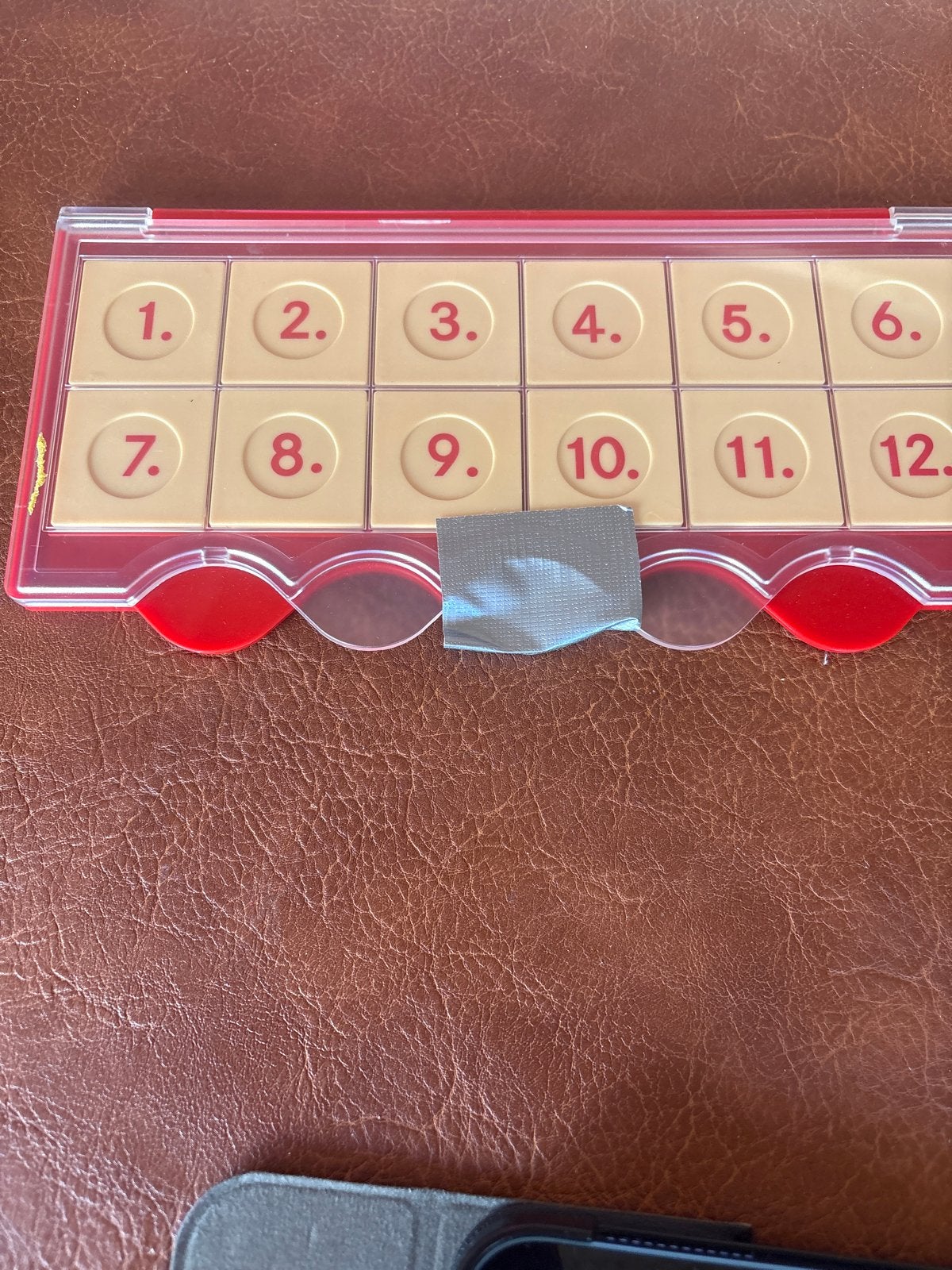 Vintage Schuifpuzzel Nummers 1-12, Ophalen of Verzenden, Nieuw