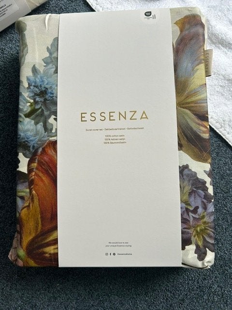 Essenza 260 Dekbedovertrek 100% Satijn Katoen, Essenza, Dekbedovertrek, Katoen, Ophalen of Verzenden
