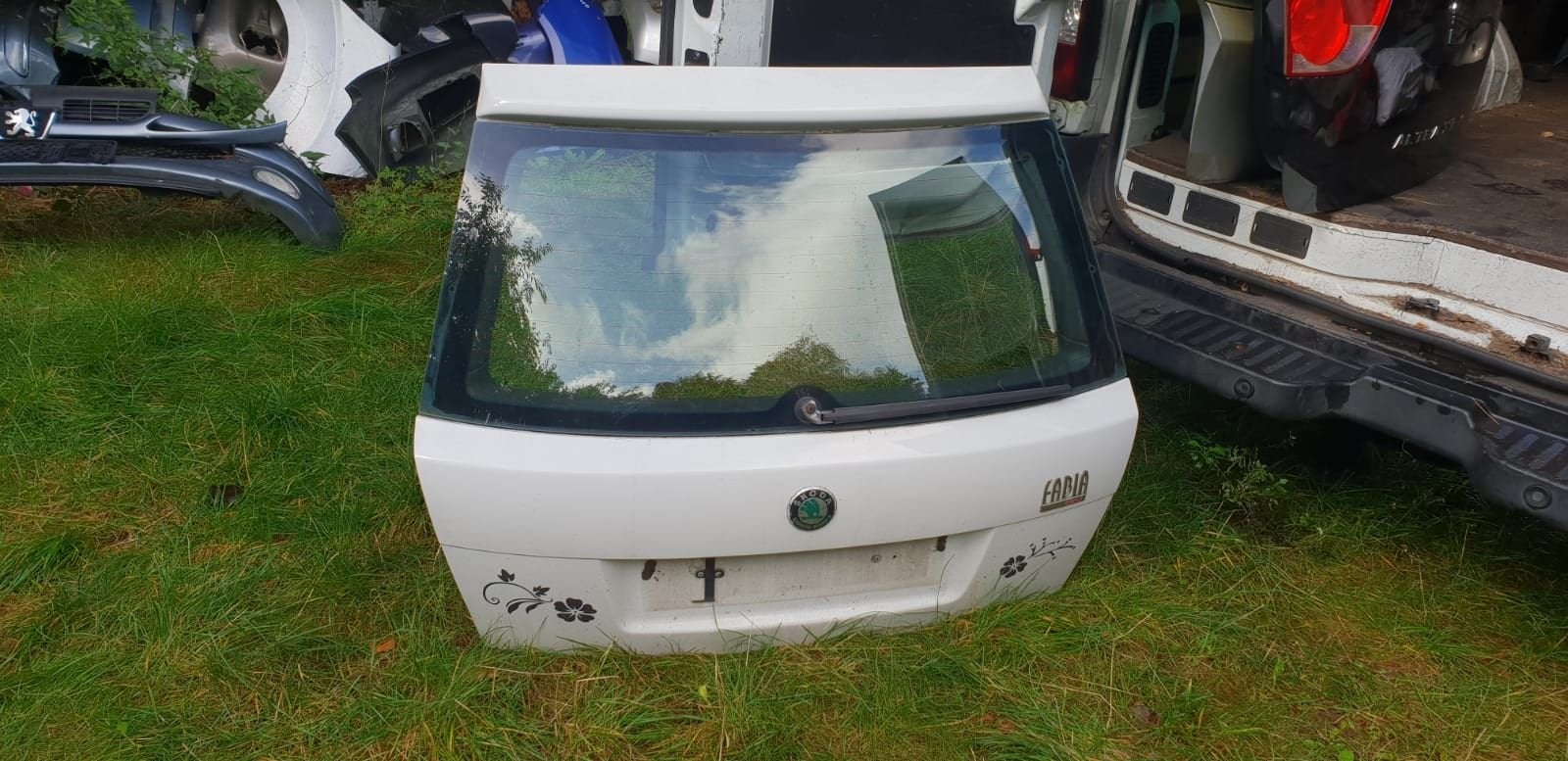 SKODA FABIA HB  ACHTERKLEP BJ 2001 TOT 2006, Auto-onderdelen, Gebruikt, -, Ophalen of Verzenden, Achter