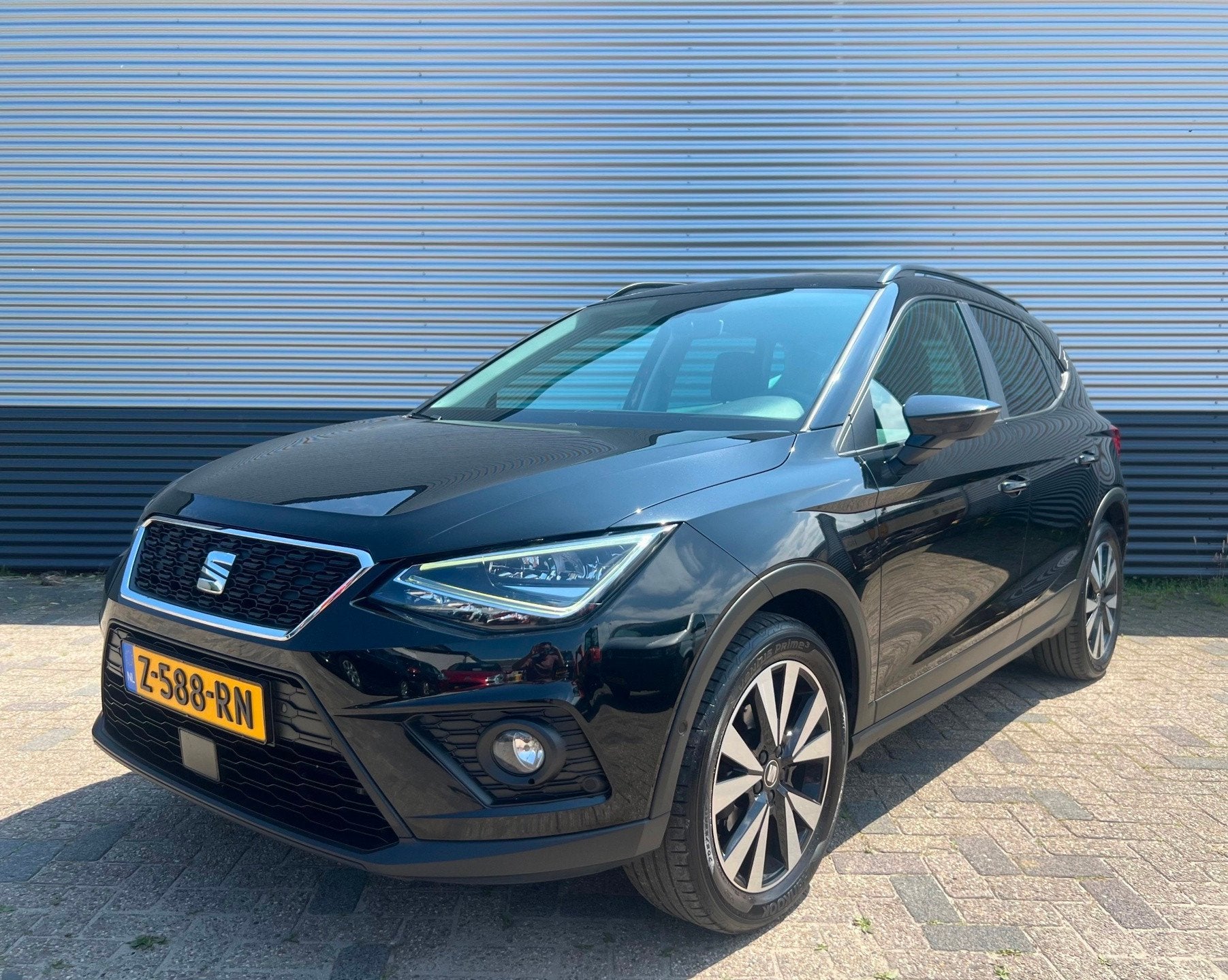 Seat ARONA 1.0 TGI FR Business Intense, Gebruikt, CNG (Aardgas), Zwart, Handgeschakeld