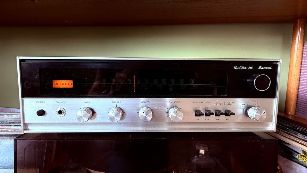 Sansui Solid State 300 Stereo Tuner Versterker, Audio, Tv en Foto, Versterkers en Receivers, Gebruikt, Stereo, Minder dan 60 watt