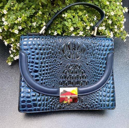 AP tas blauw, Sieraden, Tassen en Uiterlijk, Tassen | Damestassen, Ophalen of Verzenden, Zo goed als nieuw, Blauw, Handtas