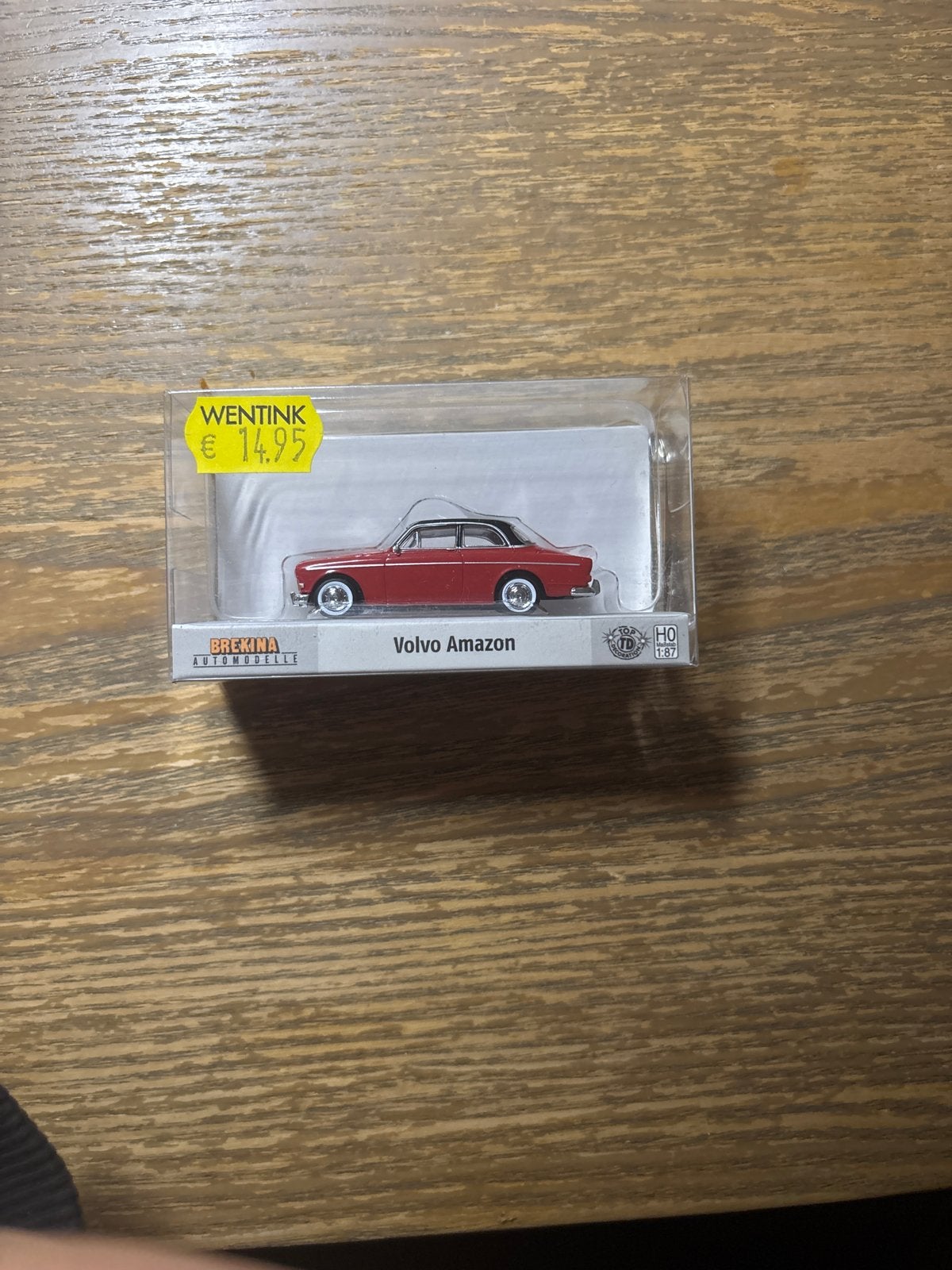 Brekina Volvo Amazon modelauto 1:87, Ophalen of Verzenden, Nieuw, Auto, Brekina