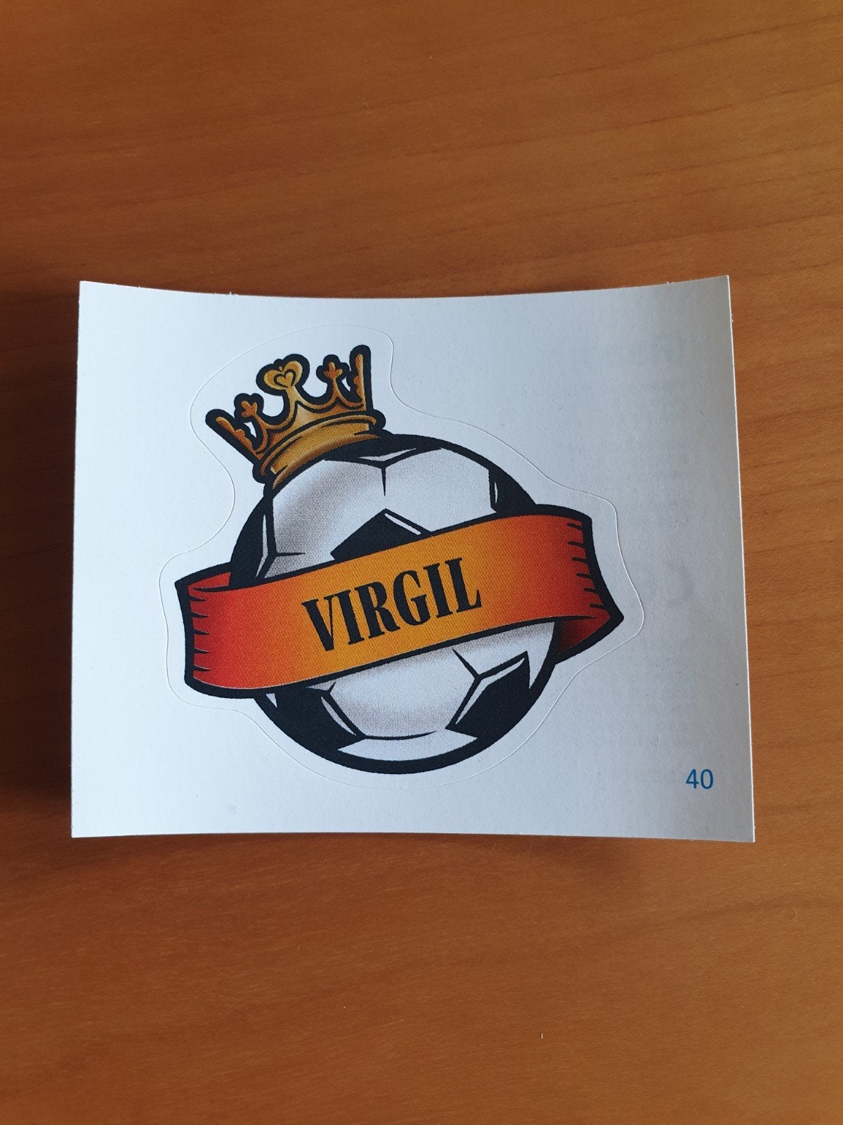 AH Raamsticker🧡⚽️🧡, Ophalen of Verzenden, Nieuw, Sport