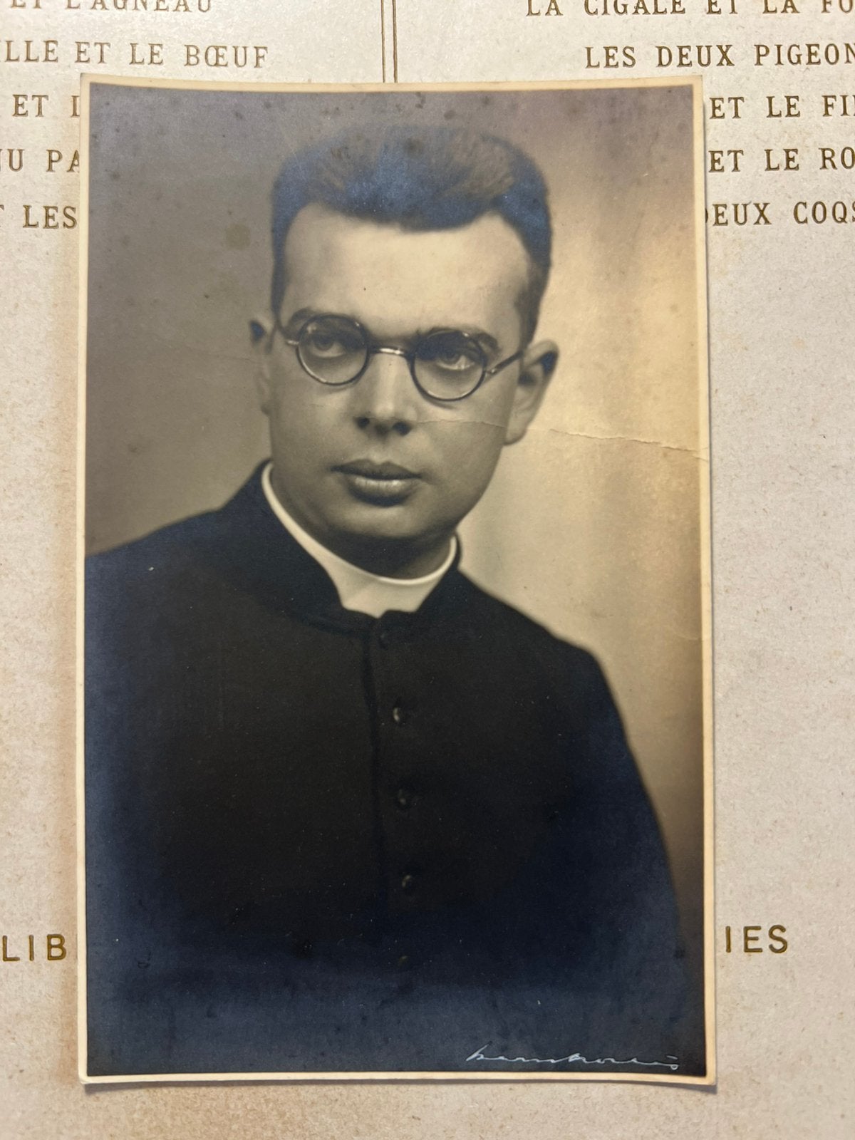 Foto - geestelijke (CW), Gebruikt, Foto, Ophalen of Verzenden, 1940 tot 1960